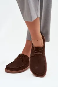Dámske barefoot topánky z prírodného semišu