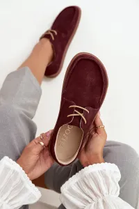 Dámske barefoot topánky z prírodného semišu