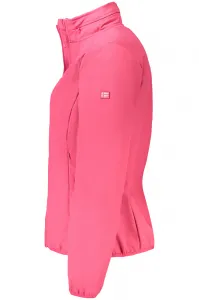 Ružová softshellová bunda
