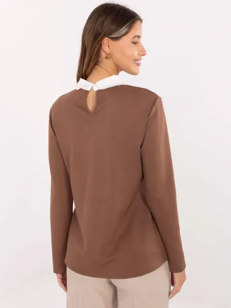 Blouse-LK-BZ-510124.93-light brown