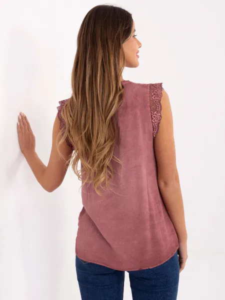 Blouse-MI-BZ-7975.09P-dark pink
