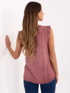Blouse-MI-BZ-7975.09P-dark pink