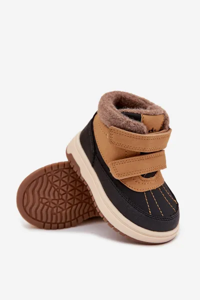 Detské zimné topánky na suchý zips Camel Darlene