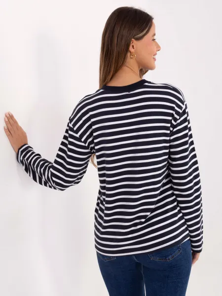 Blouse-RV-BZ-A895.24-navy blue