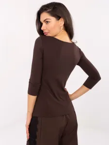 Blouse-RV-BZ-4690.13-dark brown