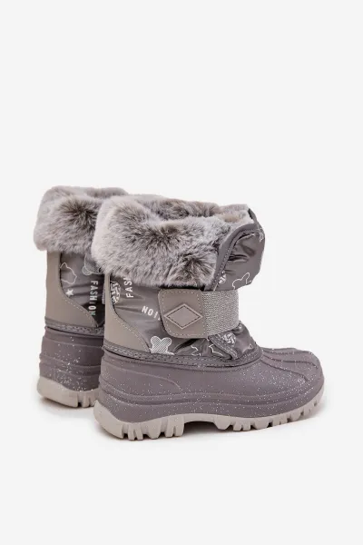 Detské snehule s kožušinou Lee Cooper