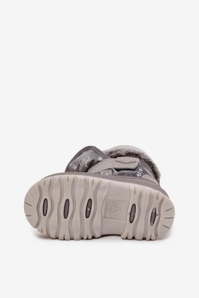 Detské snehule s kožušinou Lee Cooper