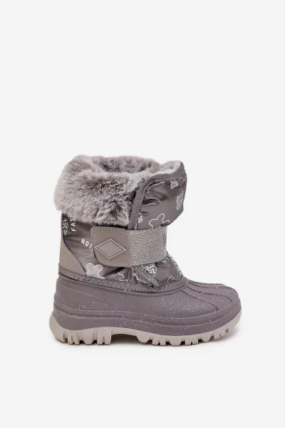Detské snehule s kožušinou Lee Cooper