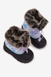 Detské dievčenské snehule s kožušinou Lee Cooper