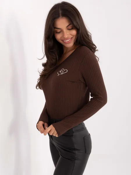 Blouse-RV-BZ-A1055.29P-dark brown