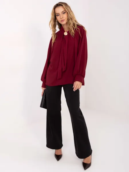 Blouse-MI-BZ-272509.07-burgundy