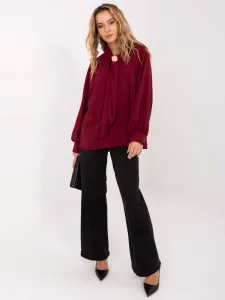 Blouse-MI-BZ-272509.07-burgundy