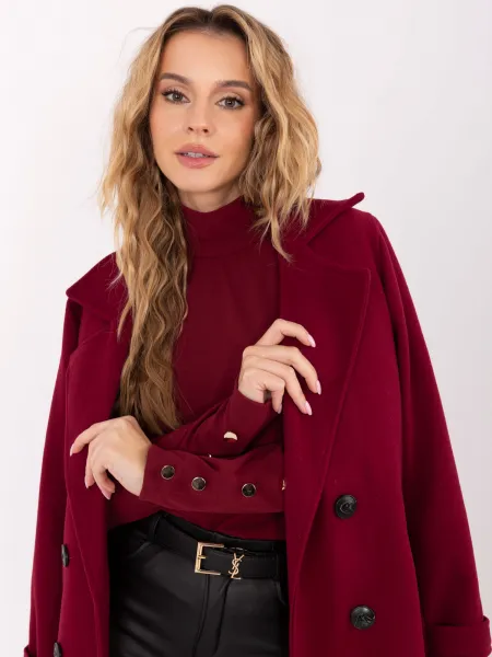 Blouse-MI-BZ-M776.13-burgundy