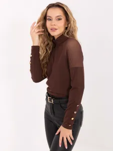 Blouse-MI-BZ-M776.13-brown