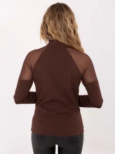 Blouse-MI-BZ-M776.13-brown