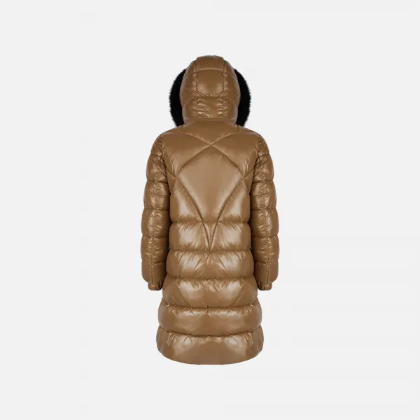 Hnedá dámska parka Geox Backsie