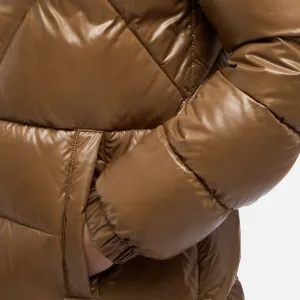 Hnedá dámska parka Geox Backsie