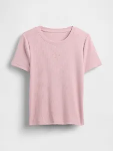 GAP rebrované crop tričko s logom
