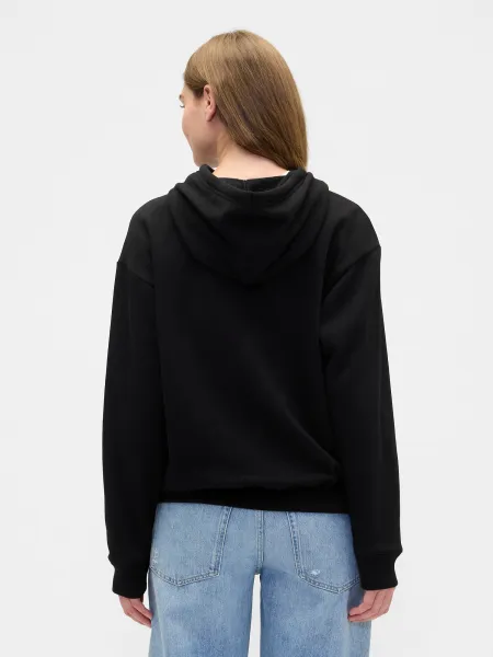 GAP mikina s logom a kapucňou