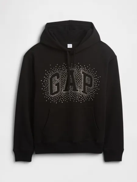 GAP mikina s logom a kapucňou