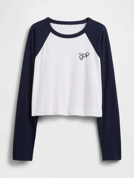 GAP dámske crop tričko s logom