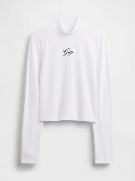 GAP dámske crop tričko s logom