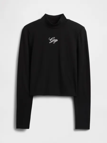 GAP dámske crop tričko s logom