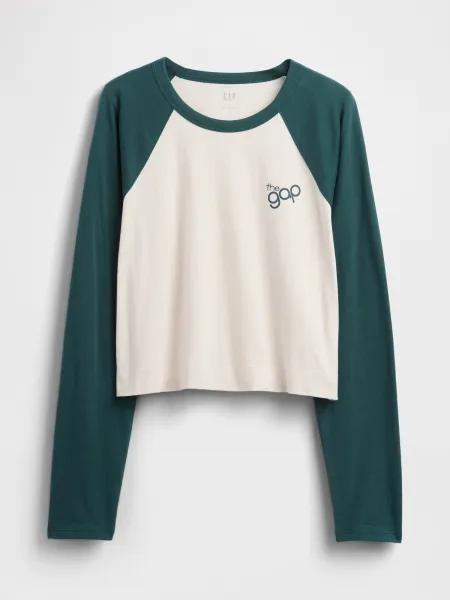 GAP dámske crop tričko s logom