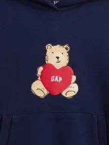 Detská oversize mikina GAP s medvedíkom