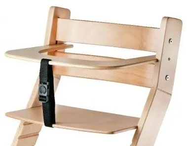 WOOD PARTNER Rastúca drevená ergonomická stolička LUCA prírodný lak