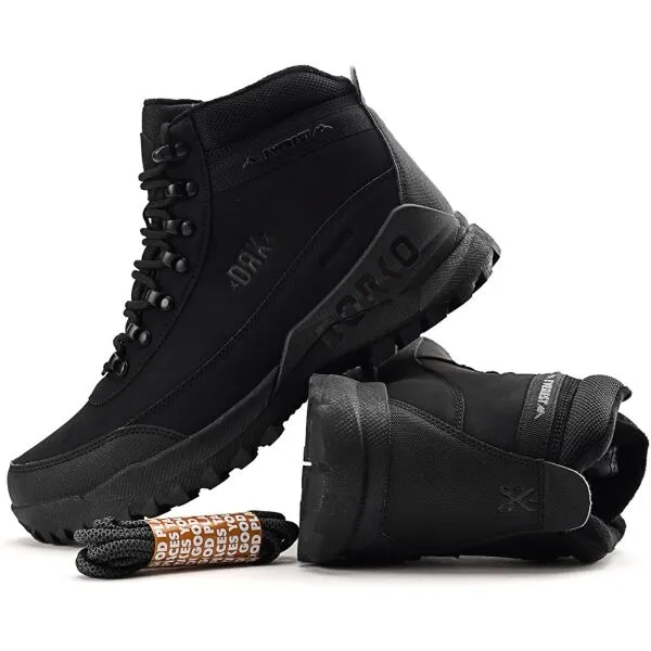 DRK EVEREST WATERPROOF Pánska zimná obuv, čierna, veľkosť