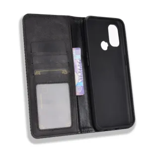 BUSINESS Peňaženkový kryt  OnePlus Nord N100 čierny