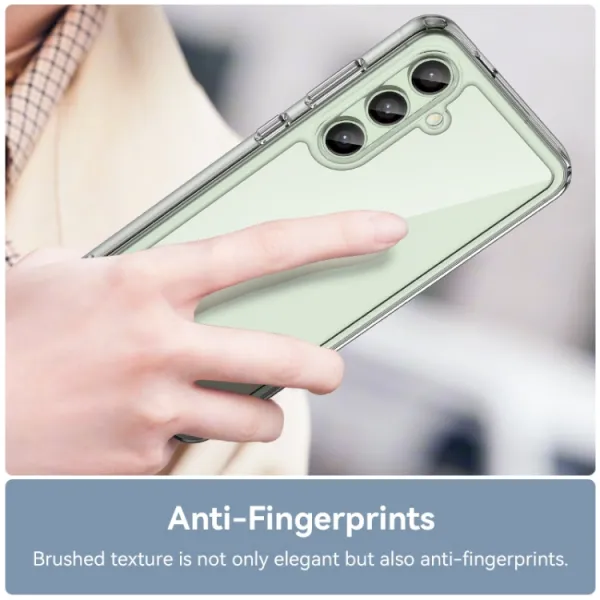 CRYSTAL Ochranný obal pre Samsung Galaxy S24 FE 5G priehľadný