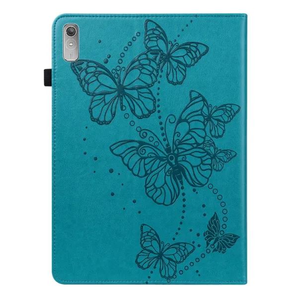 ART BUTTERFLY Zaklápacie puzdro pre Lenovo Tab P11 Gen 2 modré