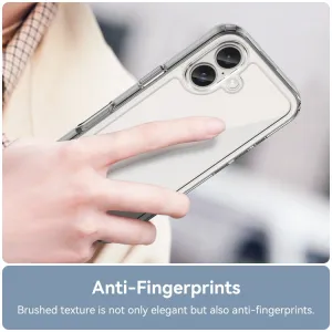 CRYSTAL Ochranný kryt pre Apple iPhone 16 priehľadný