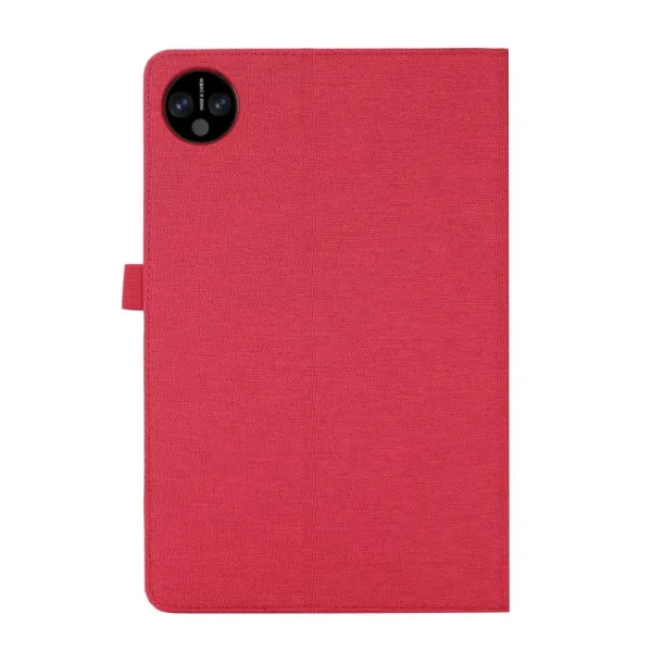 FABRIC Zaklápací kryt pre Xiaomi Redmi Pad SE 8.7 červený