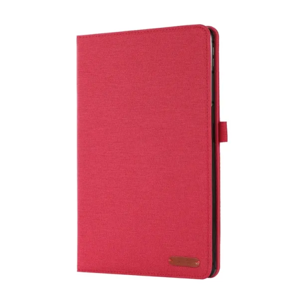 FABRIC Zaklápací kryt pre Xiaomi Redmi Pad SE 8.7 červený