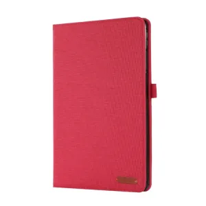 FABRIC Zaklápací kryt pre Xiaomi Redmi Pad SE 8.7 červený
