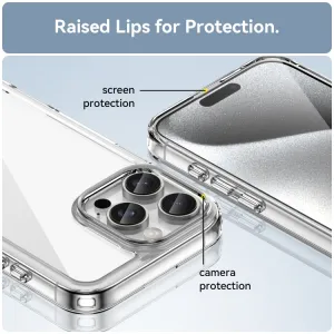CRYSTAL Ochranný kryt pre Apple iPhone 16 Pro Max priehľadný