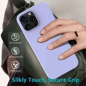 RUBBER Ochranný kryt pre Apple iPhone 16 Pro Max fialový