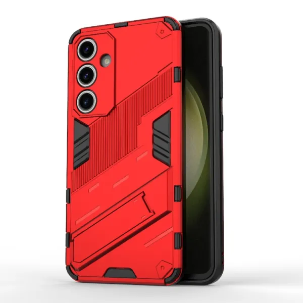 BIB Ochranný kryt pre Samsung Galaxy S24 FE 5G červený