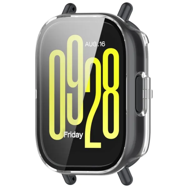 PC FULL COVER Plastový kryt so sklom pre Xiaomi Redmi Watch 5 Active priehľadný