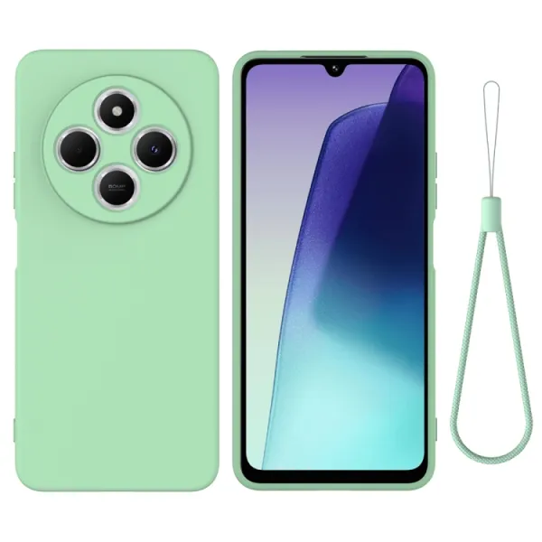 RUBBER Ochranný kryt pre Xiaomi Redmi 14C / Poco C75 zelený