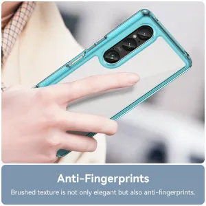 CRYSTAL Ochranný kryt pre Sony Xperia 1 VI tyrkysový