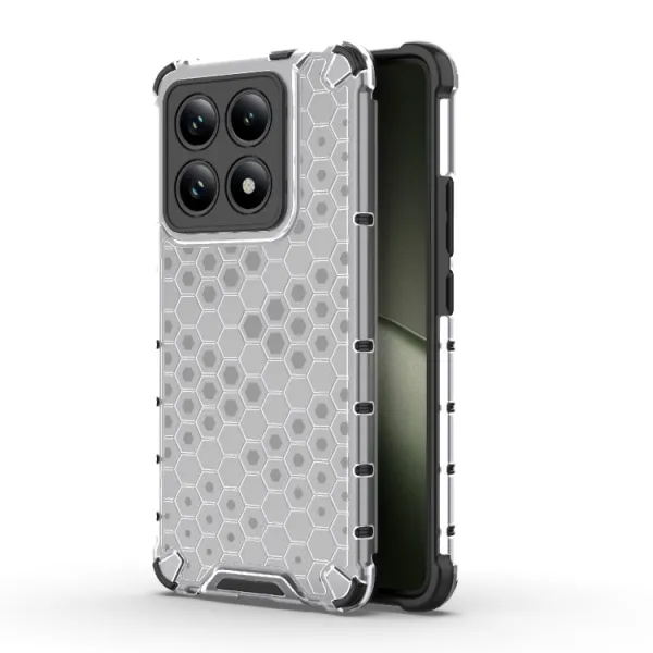 HONEYCOMB Ochranný kryt Xiaomi 14T priehľadný