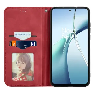 MAGNETIC Zaklápací kryt pre Honor 200 Smart 5G červený