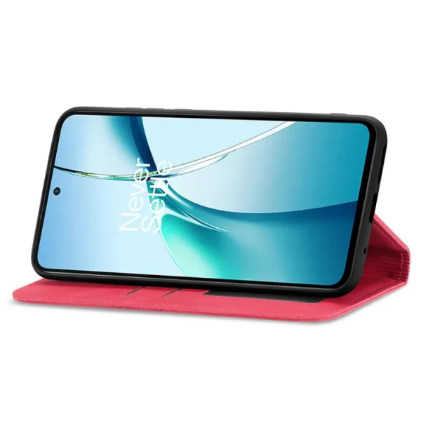 MAGNETIC Zaklápací kryt pre Honor 200 Smart 5G červený