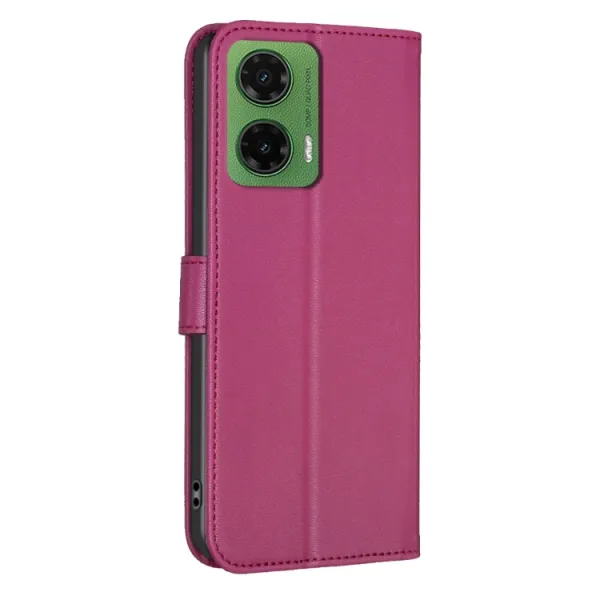 ART CLOVER Peňaženkový obal pre Motorola Moto G35 5G bordový
