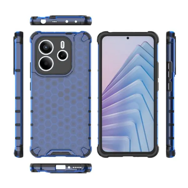 HONEYCOMB Ochranný kryt Xiaomi Redmi Note 14 5G modrý
