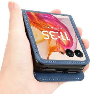 LITCHI Ochranný kryt  Motorola Razr 50 Ultra modrý